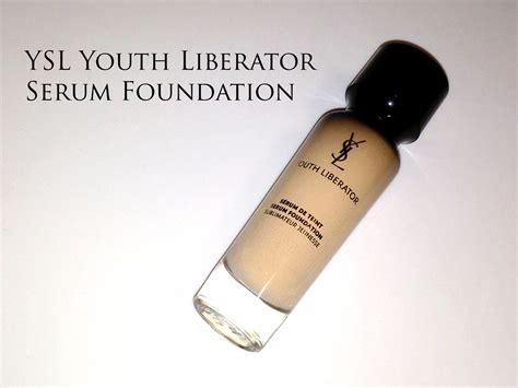 ysl youth serum foundation review